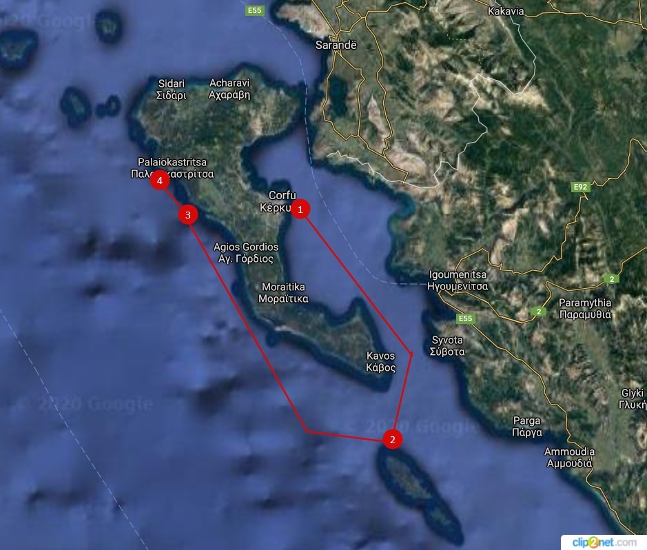 Яхтенный тур у берегов Корфу